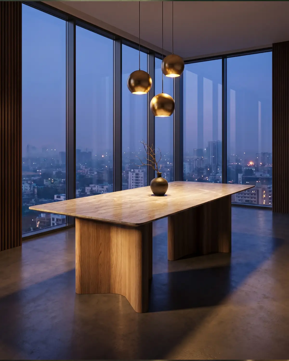 Monolith dining table
